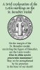 St. Benedict Medal Prayer Card